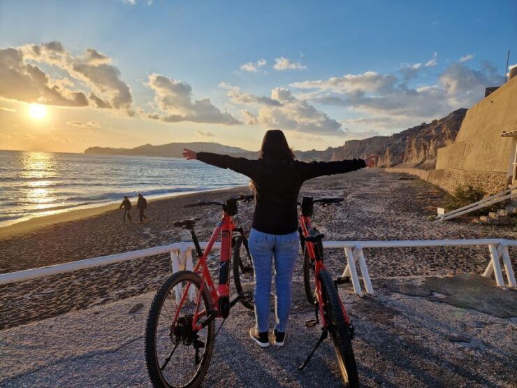 Santorini: E-Bike Sunset Tour Experience - Tour Overview