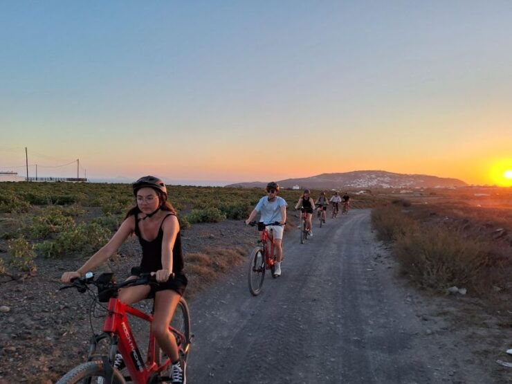 Santorini: E-Bike Sunset Tour Experience - Experience Highlights