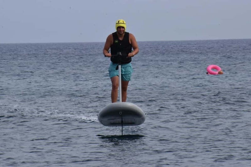 Santorini E-Foil Scooters: Ride the Waves - Discovering Santorini on an E-Foil Scooter