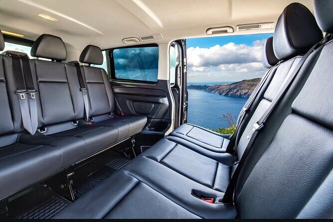 Santorini Elegance:Premium Transfer Services for Airport and Port - The Sum Up