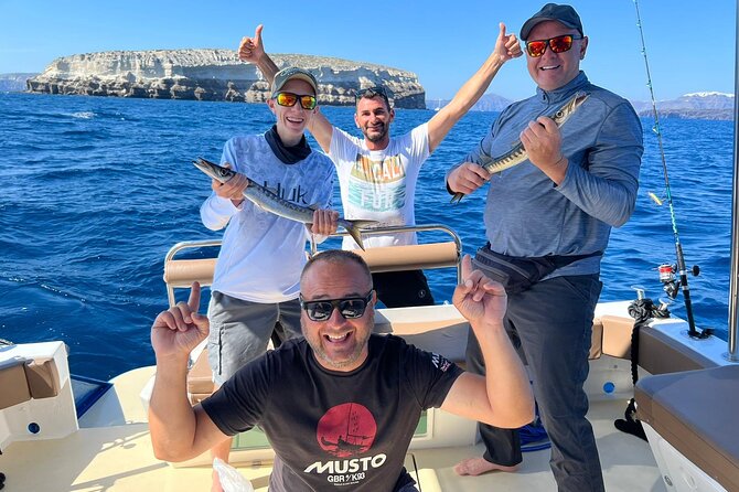 Santorini Fishing Tours - Private Santorini Boat Tours - The Sum Up