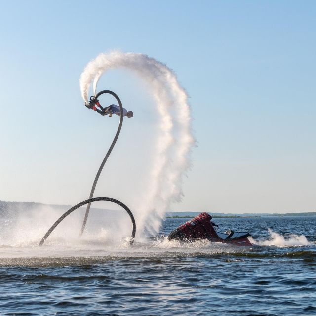 Santorini: Fly Board Pro Adventure in Perivolos Beach - Duration and Starting Times