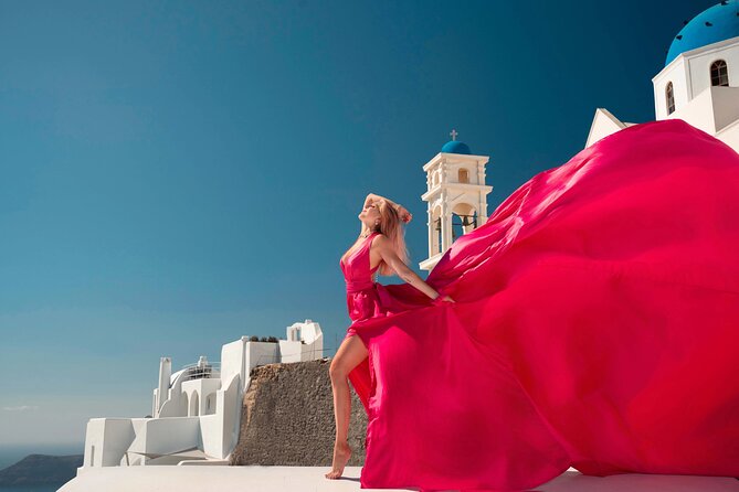 Santorini Flying Dress Experience - Experience Details