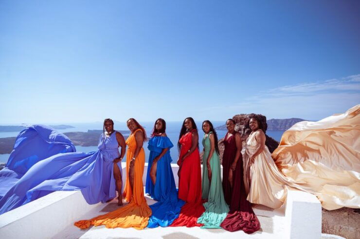 Santorini Flying Dress Photo Experience - Experience Details