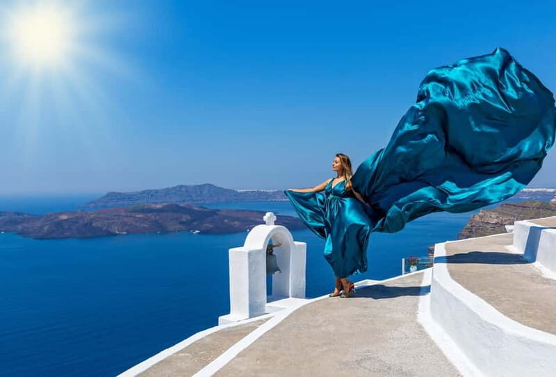 Santorini: Flying Dress Photoshoot - Good To Know