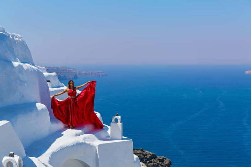 Santorini: Flying Dress Photoshoot - FAQ