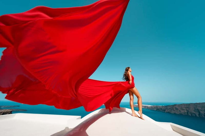 Santorini: Flying Dress Photoshoot - Good To Know