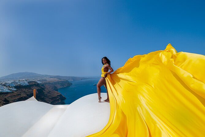 Santorini Flying Dress Photoshoot Private Tour & Photos - Introduction