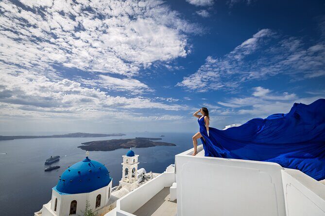Santorini Flying Dress Photoshoot Private Tour & Photos - Good To Know