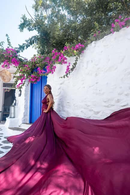 Santorini: Flying Dress Rental - Good To Know