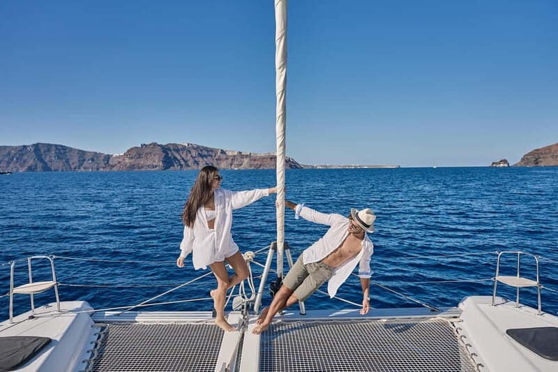 Santorini: Full Day Catamaran Cruise with BBQ & Drinks - An In-Depth Look at the Catamaran Cruise Experience  