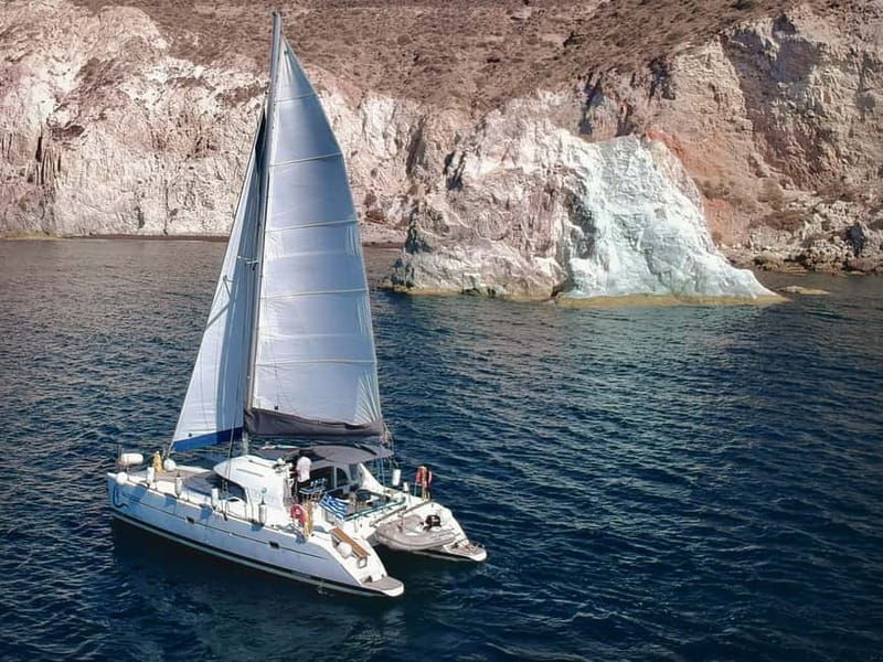Santorini: Full-Day Catamaran Cruise, with Food|Drinks - An Introduction to the Full-Day Catamaran Cruise Experience