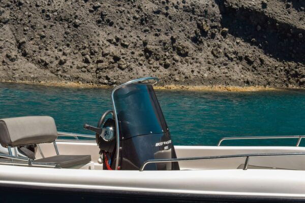 Santorini: Full-Day Licence-Free Boat Rental With 30/50hp - Meeting Location