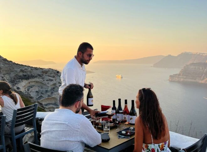Santorini: Full-Day Private Tour - Crystal Clear Waters and Local Wine