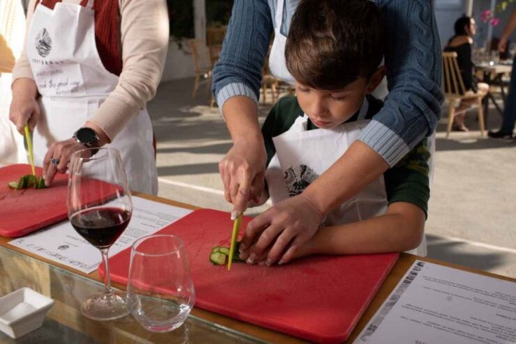 Santorini: Greek Food Cooking Class With Wine Tasting - Cooking Class Menu and Experience