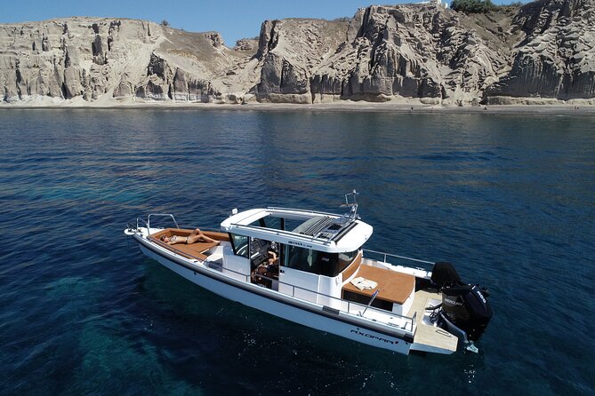 Santorini Half Day Motorcruiser Private Cruise Incl. Meal,Drinks &Free Transport - Additional Information