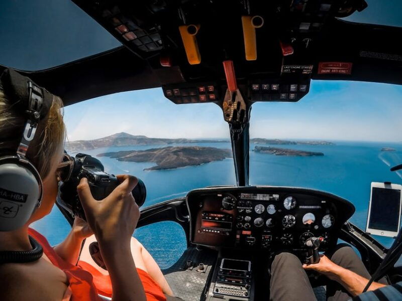 Santorini Helicopter Tour 20 minutes - Good To Know