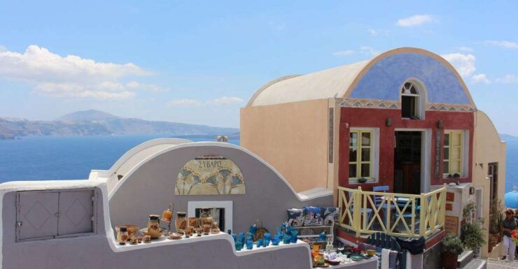 Santorini Island Bus Tour and Caldera Sunset Cruise - Experience Highlights