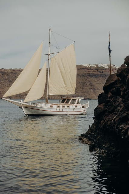 Santorini: Kymatia Traditional Sailboat Tour by Cycladica - Inclusions and Amenities