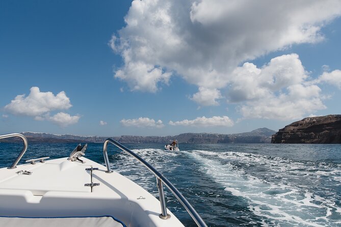 Santorini: License Free - Boat Rental "AELIA" - Snorkeling and Water Activities