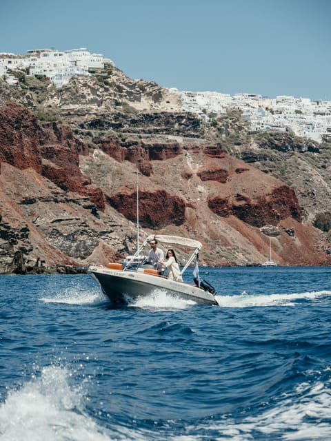 Santorini: License Free, Luxurious Small Boat Rental - Pricing Details