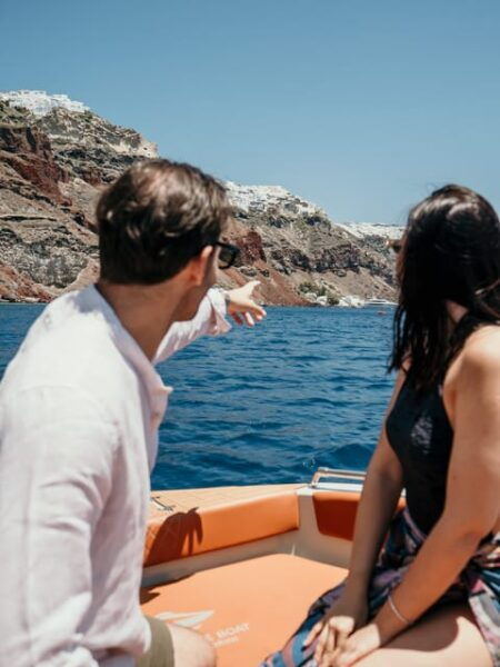 Santorini: License Free, Luxurious Small Boat Rental - Adventure Experience