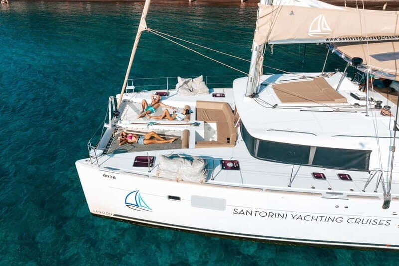 Santorini: Luxury Catamaran Cruise with Lunch, BBQ & Drinks - What Makes This Catamaran Cruise Stand Out