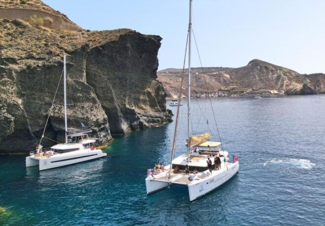 Santorini: Luxury Sunset Cruise, Dinner, Drinks & Transfers - Customer Reviews