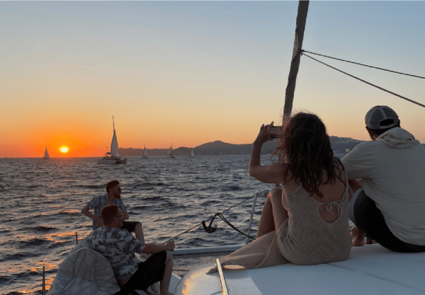Santorini: Luxury Sunset Cruise With Dinner, Bbq, and Drinks - Frequently Asked Questions