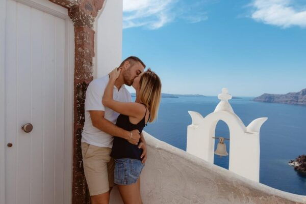 Santorini Photoshoot With Blue Domes & Caldera View - Accessibility Features