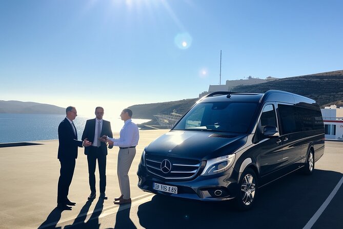 Santorini: Port Transfer to Hotels and Airport - End Point and Additional Details