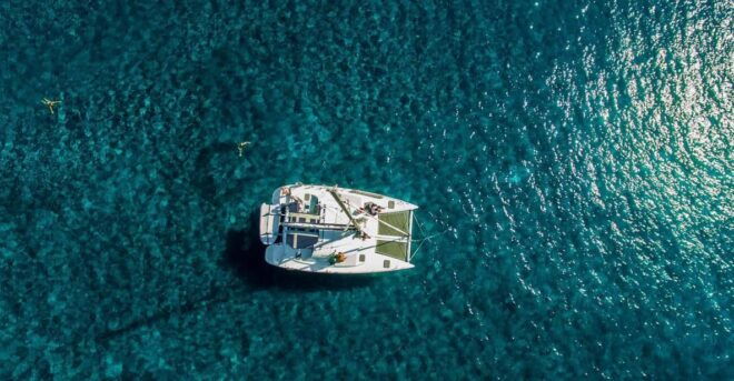 Santorini: Private Catamaran Cruise With Food & Drinks - What to Bring and Pickup Times