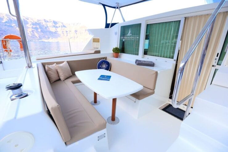 Santorini: Private Catamaran Sunset Cruise With Dinner - Good To Know