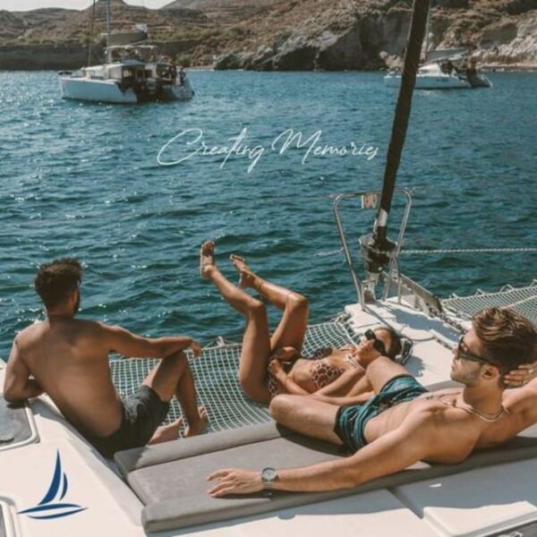 Santorini: Private Catamaran Sunset Cruise With Dinner - Frequently Asked Questions