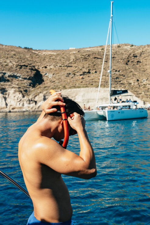 Santorini: Private Catamaran Tour With BBQ Meal and Drinks - Good To Know
