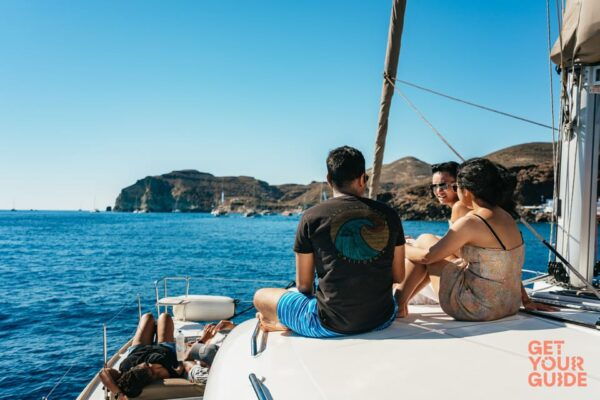 Santorini: Private Catamaran Tour With BBQ Meal and Drinks - Frequently Asked Questions
