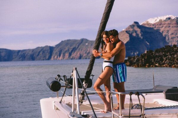 Santorini: Private Catamaran Tour With BBQ Meal and Drinks - The Sum Up