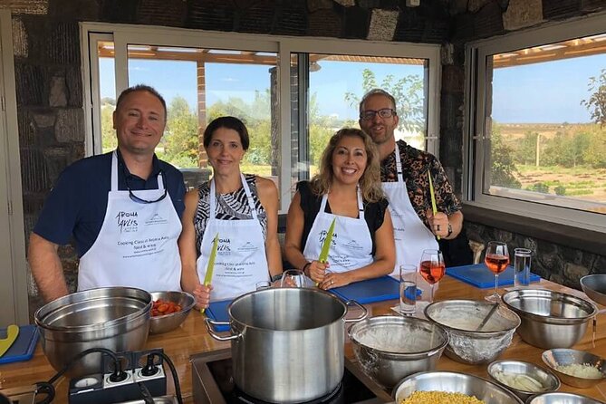 Santorini Private Cooking Class and Wine Tasting Tour - Hands-on Cooking Class