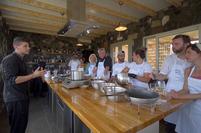 Santorini Private Cooking Class and Wine Tasting Tour - Transportation and Logistics
