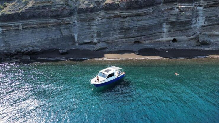 Santorini Private Cruise Sightseeing Tour With BBQ & Drinks - Reservation and Duration Information