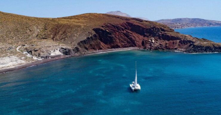 Santorini: Private Day Cruise With a BBQ Meal and Open Bar - Booking Details