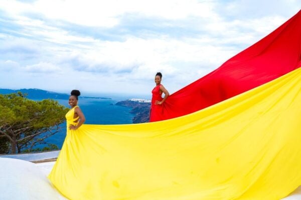 Santorini: Private Flying Dress Photoshoot in Santorini - Common Questions