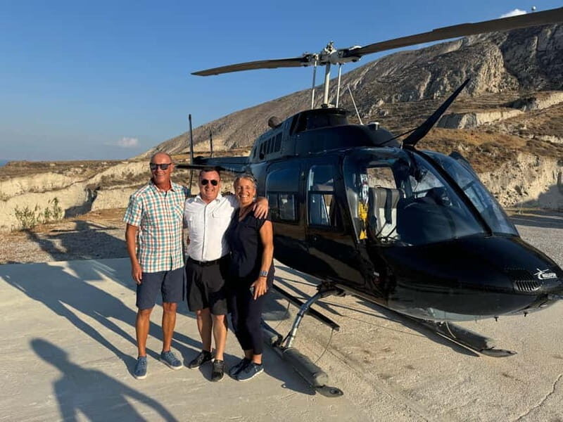 Santorini: Private Helicopter Flight with Sunset Option - Practical Details and Tips