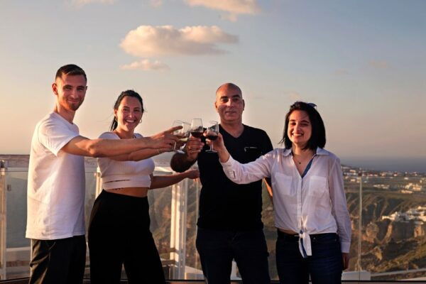 Santorini: Private Photo Tour With Food & Wine Tasting - Taste Local Cuisine and Wine