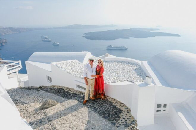 Santorini Private Photoshoot - Highlights