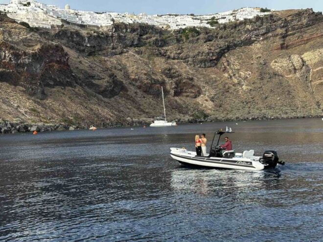 Santorini: Private RIB Cruise With Volcano & Thirassia Visit - Pickup and Transportation