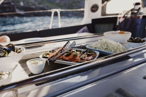 Santorini: Private Sailing Cruise With Meal & Swim Stops - The Sum Up