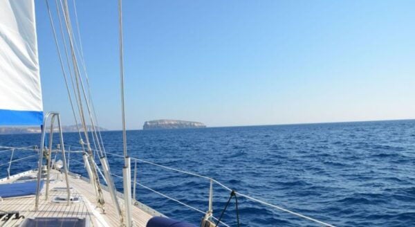 Santorini: Private Sailing Yacht Cruise With Meal & Drinks - The Sum Up