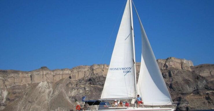 Santorini: Private Sailing Yacht Cruise With Meal & Swimming - Experience Highlights