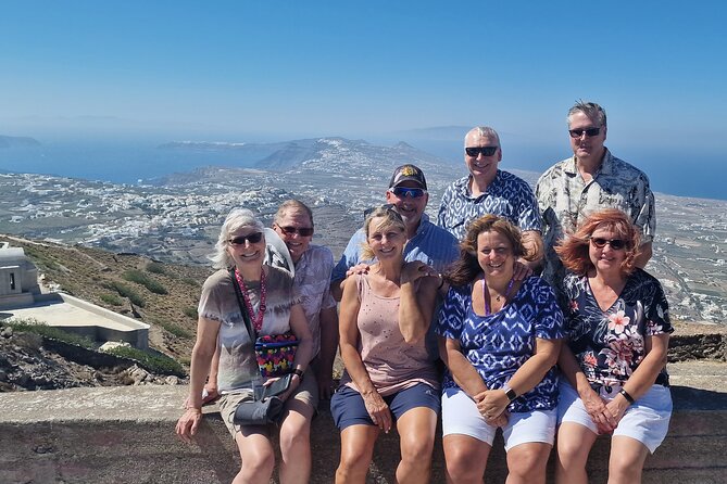 Santorini Private Sightseeing Tour With Food- and Wine-Tasting - Pricing and Booking Options
